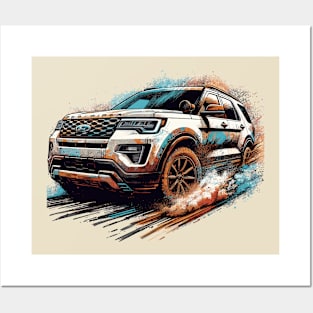 Ford Explorer Posters and Art